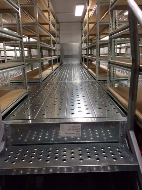 Punched Panel Flooring & Stairs