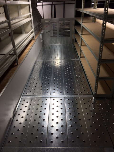 Punched Panel Flooring (no sprinklers)